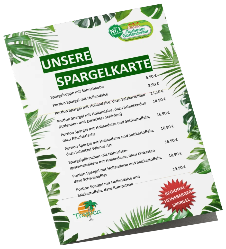 Restaurant Tropica · Erstes Aachener Gartencenter